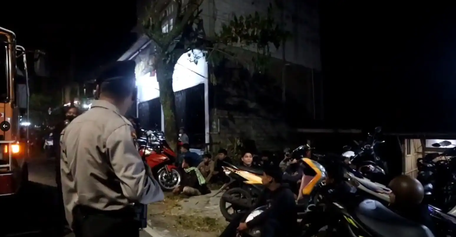 308 Kendaraan Bermotor Terjaring Razia Balapan Liar oleh Polres Malang