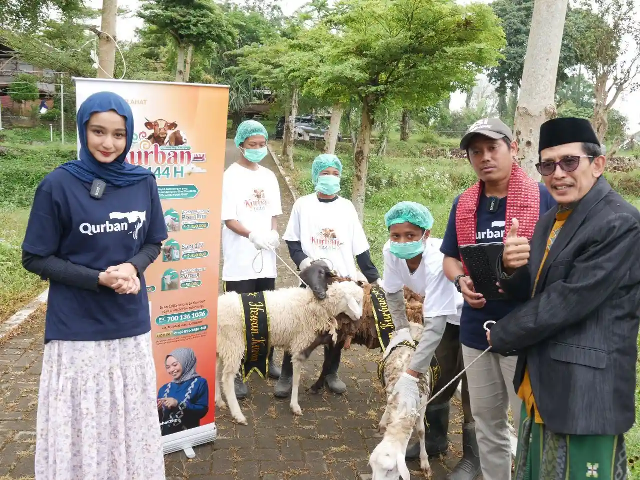 Link Live Kurban Mitra BSI Maslahat di 34 Lokasi 13 Provinsi Selama 4 Hari Non-stop, Diawali dari Kota Malang
