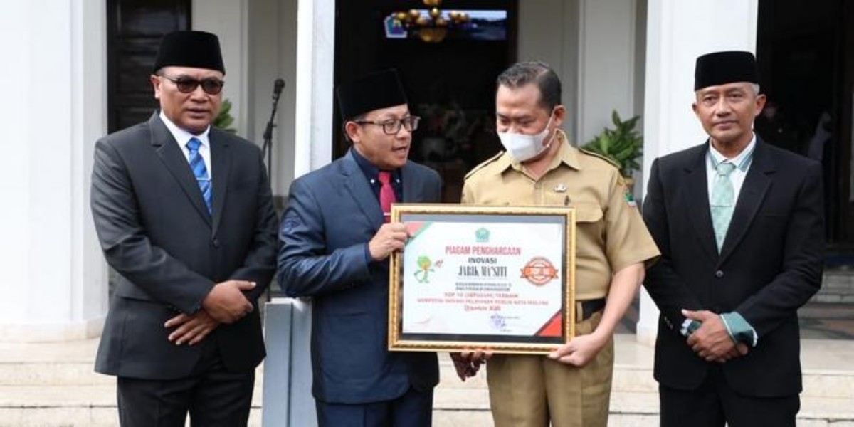 Jarik Ma’Siti Masuk Finalis Top Nominasi Pelayanan Publik 2023