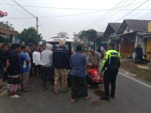 Kecelakaan di Banjarejo Kecamatan Pakis Kabupaten Malang
