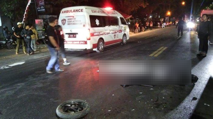 Kecelakaan Maut Libatkan Yamaha Mio di Jalan Raden Tumenggung Suryo, Blimbing, Kota Malang
