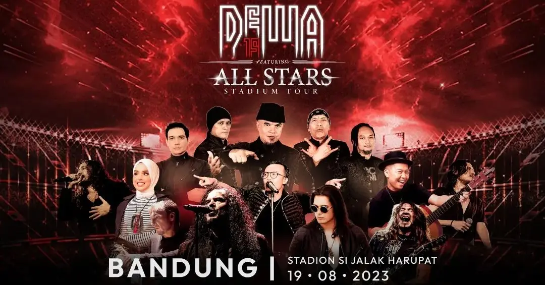 Harga Tiket Konser Dewa 19 di Si Jalak Harupat Bandung, Daftar Lewat Link Berikut Dapatkan Diskon 50%