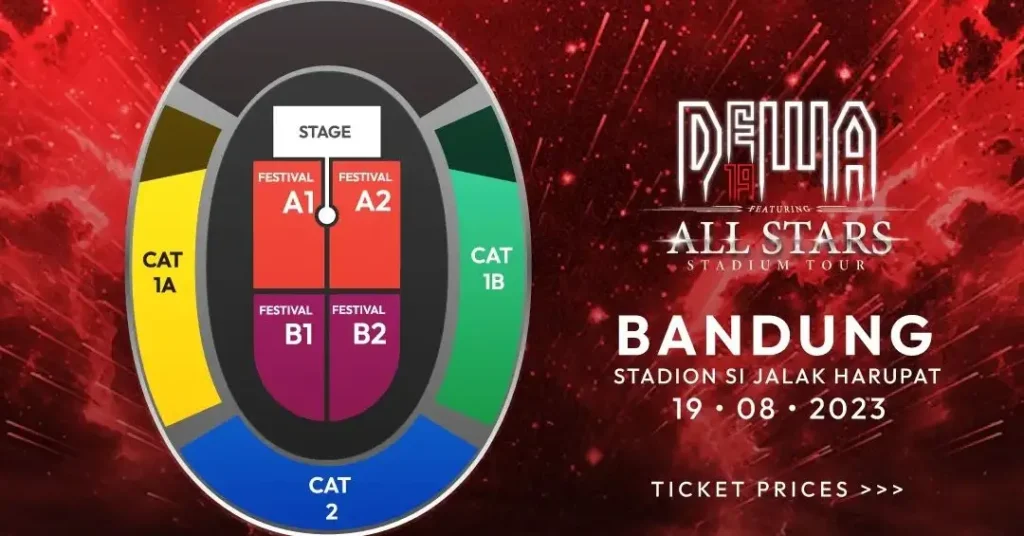 Harga Tiket Konser Dewa 19 di Si Jalak Harupat Bandung