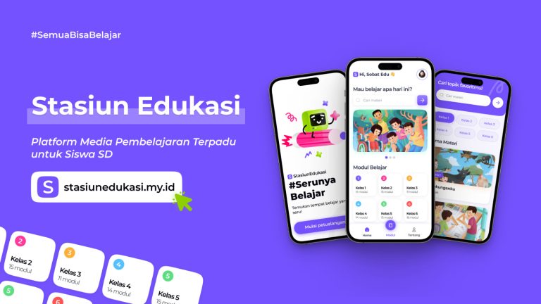 Kreatif! Mahasiswa UB Bikin Aplikasi Belajar Online ‘Stasiun Edukasi’ Untuk Bantu Siswa SD Belajar