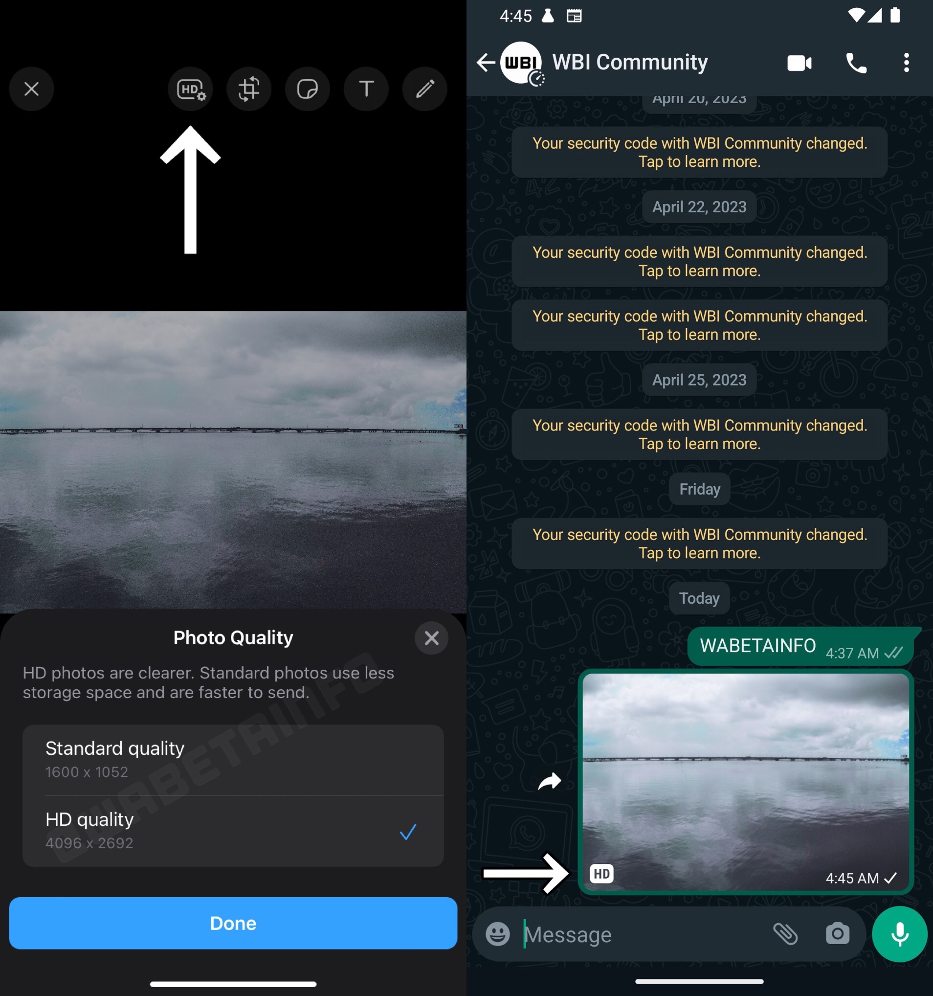 Mantab! Sekarang Bisa Kirim Gambar HD di WhatsApp, Update di iPhone dan Android