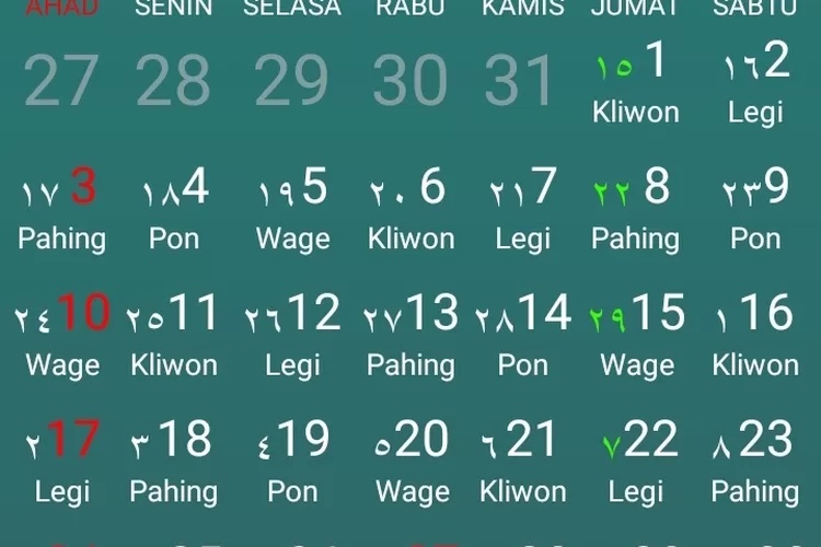23 Agustus 2023 Berapa Hijriah? Ini Dia Kalender Islam Hari Ini