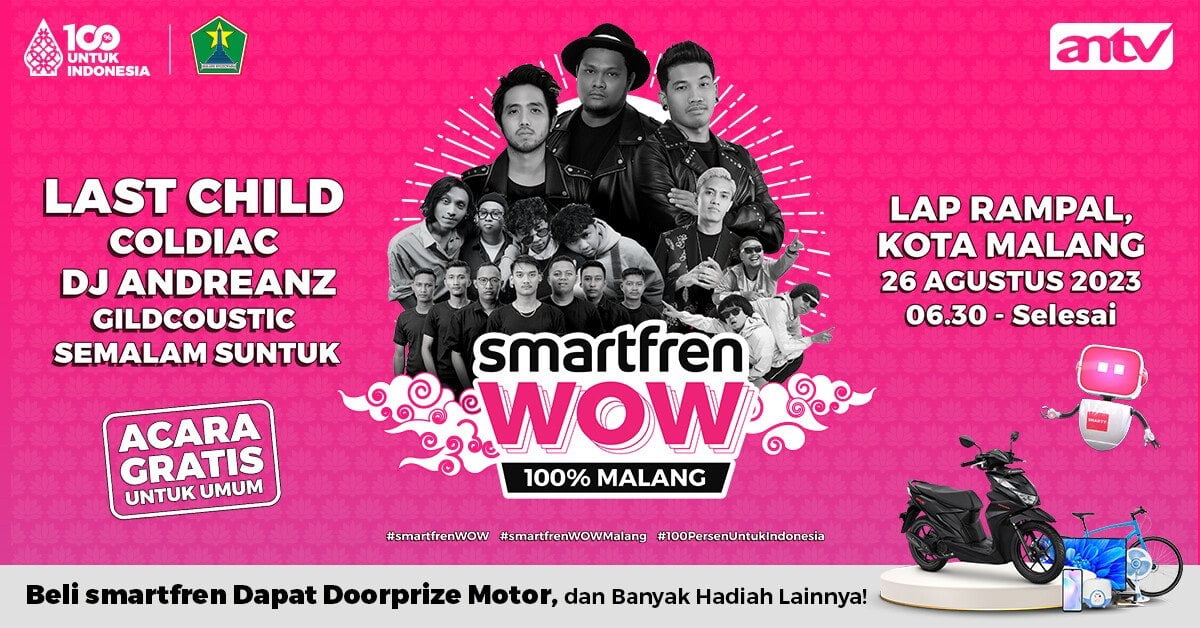 Info Konser Last Child di Lapangan Rampal Sabtu 26 Agustus, GRATIS Untuk Umum
