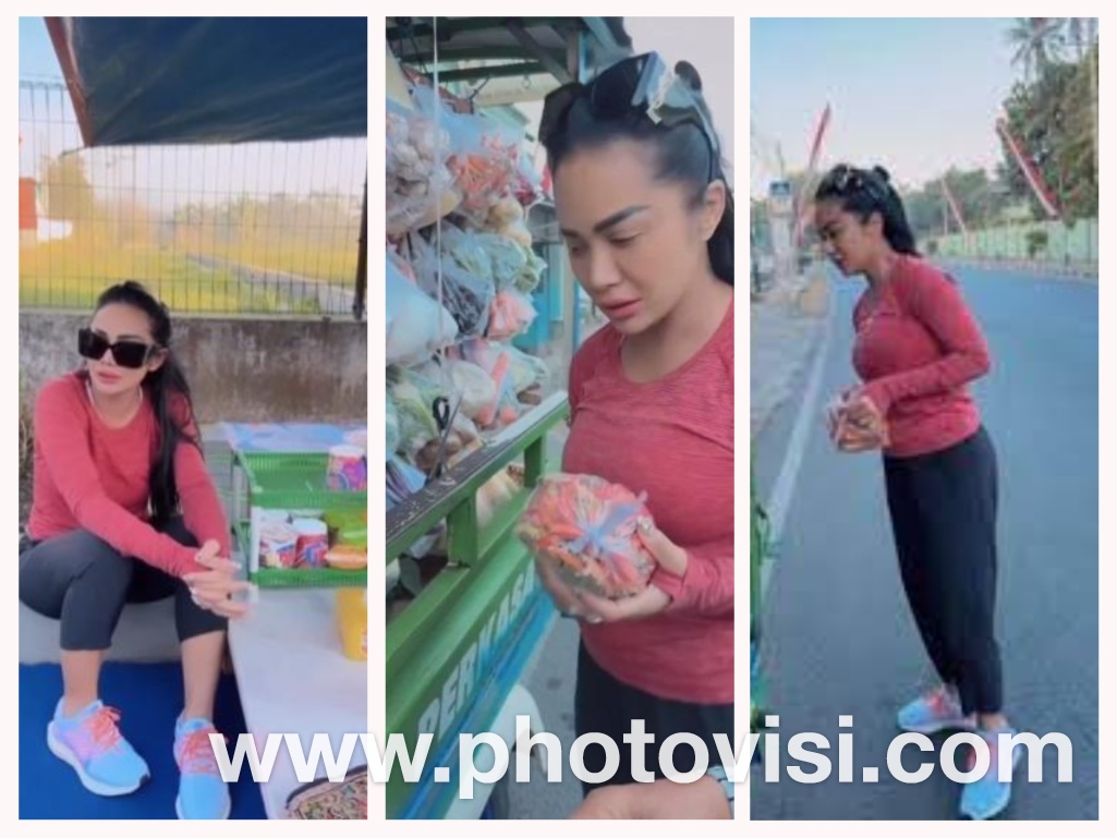 Video Krisdayanti Terlihat Asyik Belanja Sayur Bareng Ibu-ibu di Malang