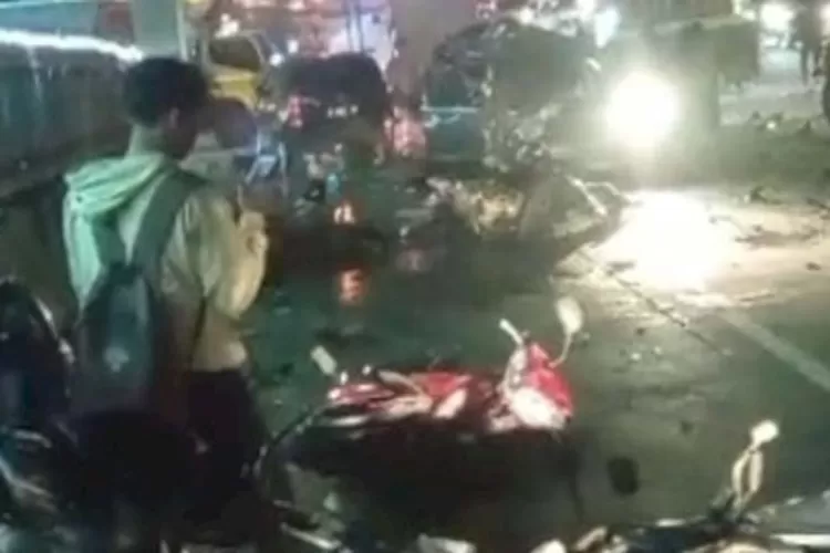 Kecelakaan Karambol Maut di Exit Tol Bawen Semarang, 3 Orang Meninggal 9 Luka-luka