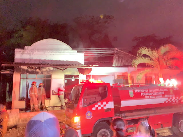 Rumah Usaha Rias Pengantin di Dampit Ludes Terbakar, Pemilik Rugi Ratusan Juta