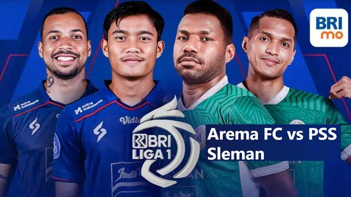 Pertandingan Berapi-api di Stadion Kapten I Wayan Dipta, Link Live Arema FC Vs PSS Sleman