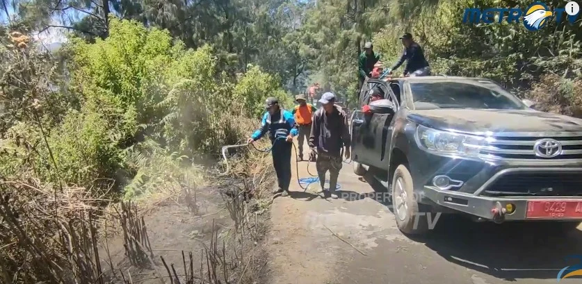 Kebakaran Savana Gunung Bromo Meluas, Pasangan Prewed Dihantui Denda Rp 1,5 Miliar Kebakaran Savana Gunung Bromo Meluas, Pasangan Prewed Dihantui Denda Rp 1,5 Miliar