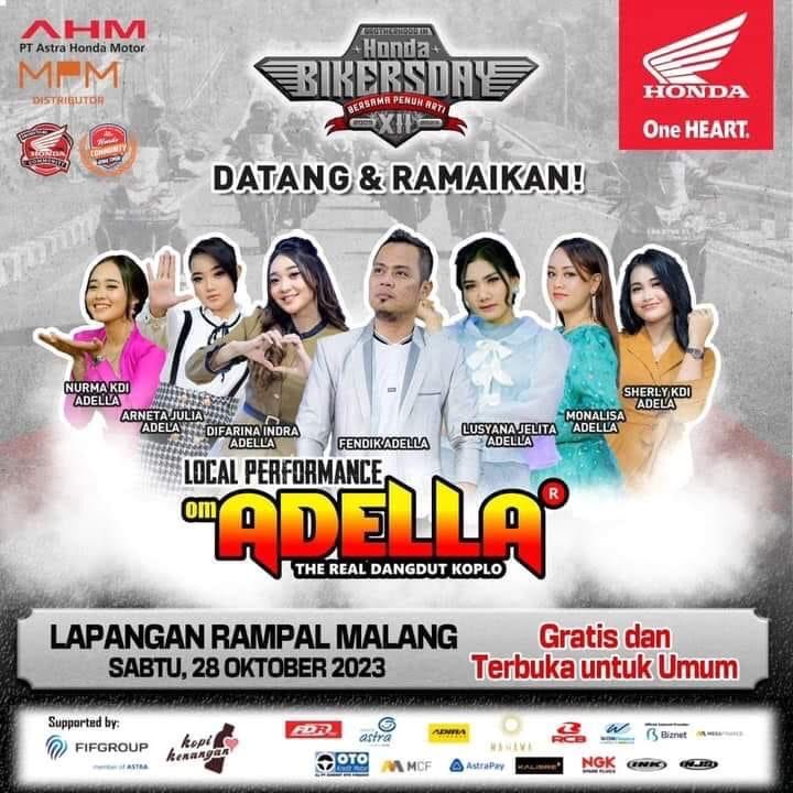 Info Konser Happy Asmara dan OM Adella di Rampal Malang 28 Oktober 2023