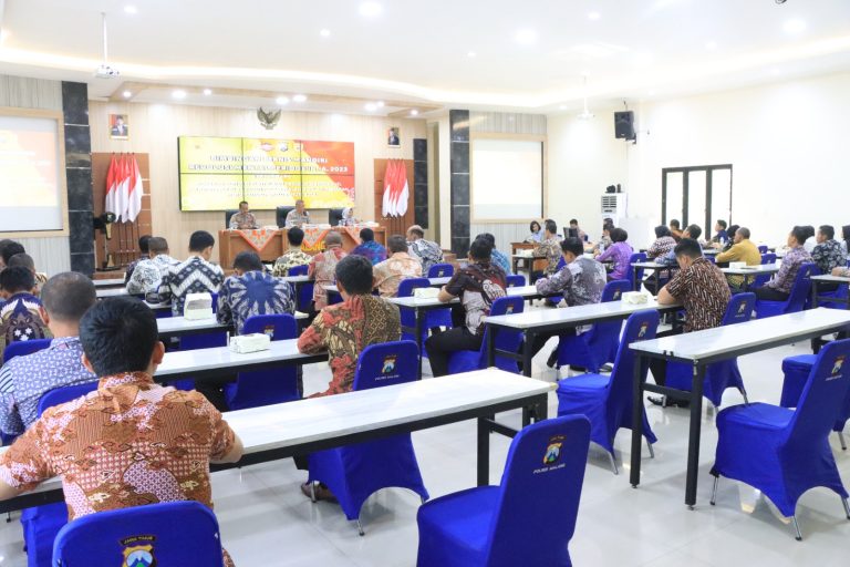Polres Malang Menggelar Bimbingan Teknis Mandiri Revolusi Mental