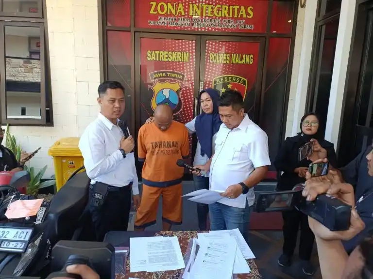 Polres Malang Bongkar Kasus Prostitusi Online, Pria Jual Istri di Media Sosial Ditangkap