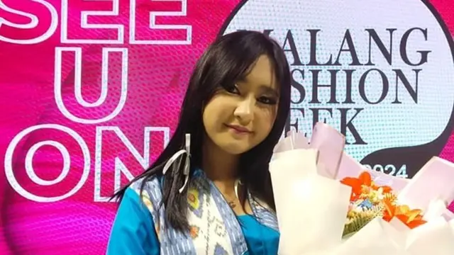 Nadhiva Varishafiulla Damita, Desainer Cilik Asal Cirebon Memukau di Malang Fashion Week 2023