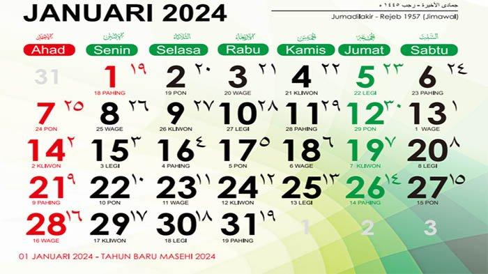 LENGKAP! Download Kalender 2024 Semua Format, CDR PDF JPEG PNG Gratis