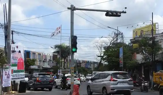 Pemindahan Posisi ATCS di Jl. Ki Ageng Gribig Kota Malang Menyusul Pelebaran Jalan