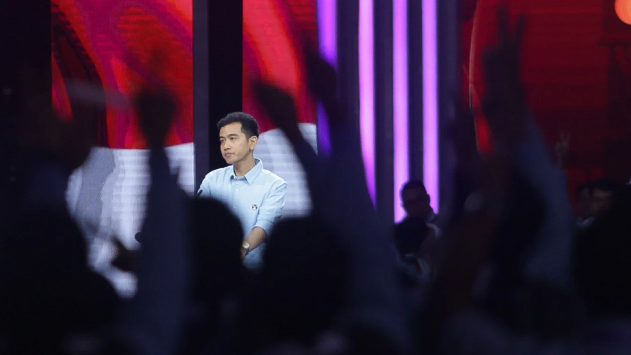 Gibran Rakabuming Raka Menyampaikan Visi-Misi Pro-Petani dalam Debat ke 4 Pilpres Cawapres