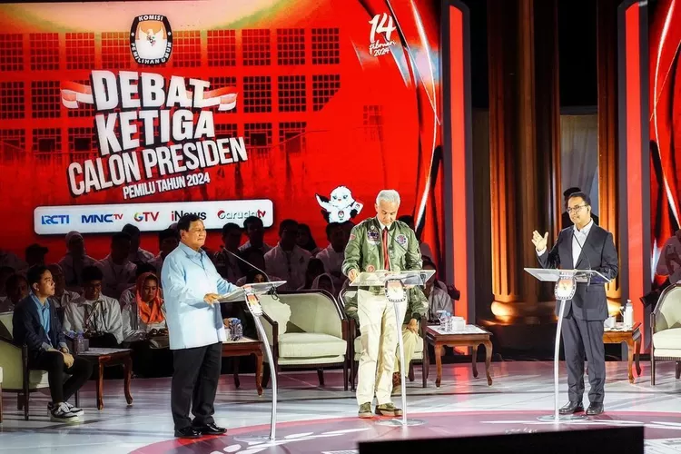 Anies Baswedan dan Prabowo Saling Adu Argumen Mengenai Etika dan Kepemimpinan dalam Debat Capres
