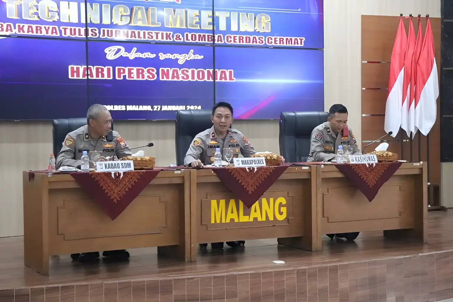 Polres Malang Siap Sambut Hari Pers Nasional 2024, Akan Gelar Beragam Acara Menarik!