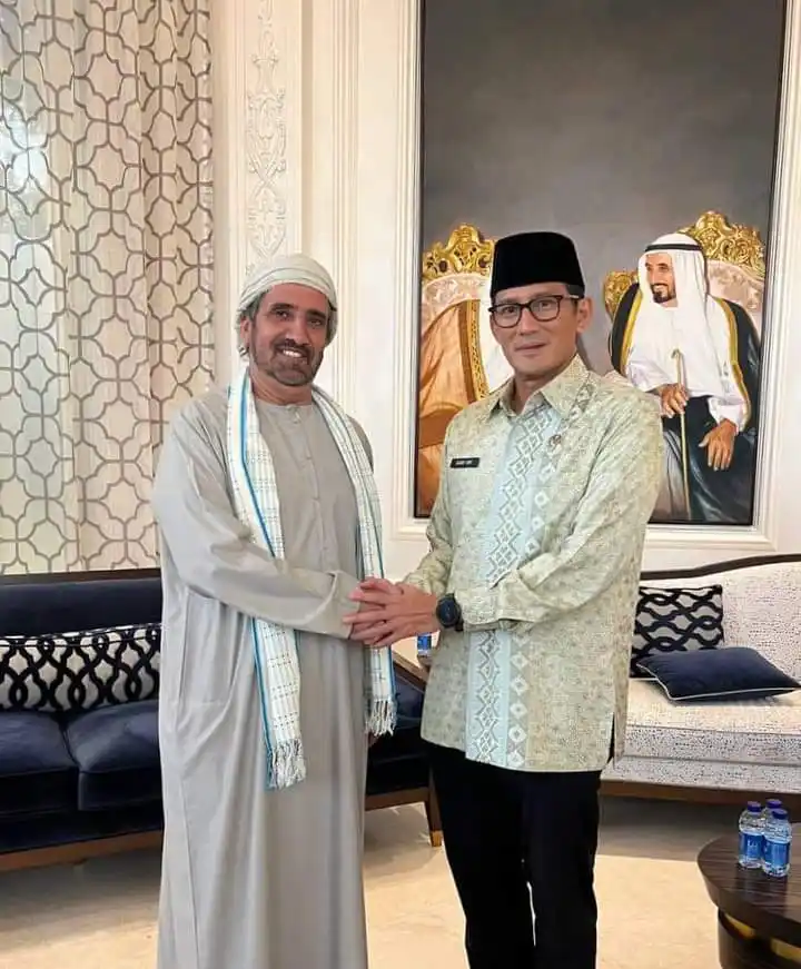 Menparekraf RI Tawarkan Kerjasama Dengan Director General Dubai Travellers Festival