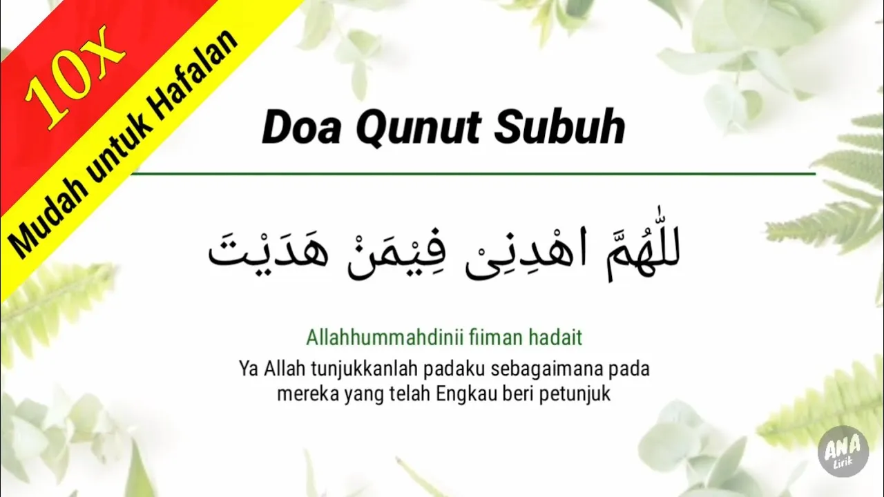 Berbeda Doa Qunut Subuh untuk Imam, Makmum, dan Sholat Sendiri, Ini Bacaanya!