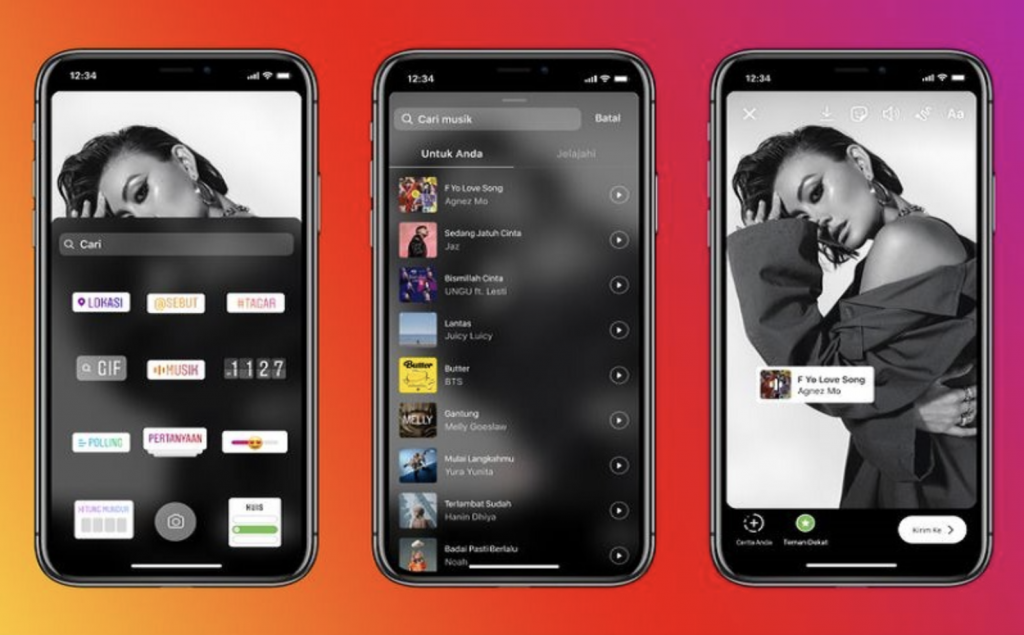 Cara Membuat Story IG Musik Terbaru 2024 di iPhone dan Android