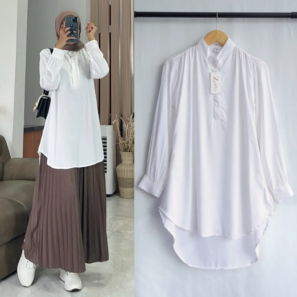 Inspirasi Gaya Tunik untuk Bukber