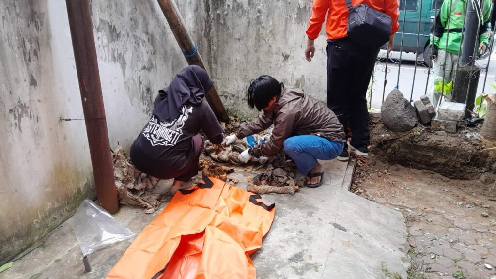 Geger! Penemuan Tulang Manusia Terbungkus Karung di Taman Kosong Ruko Kota Malang