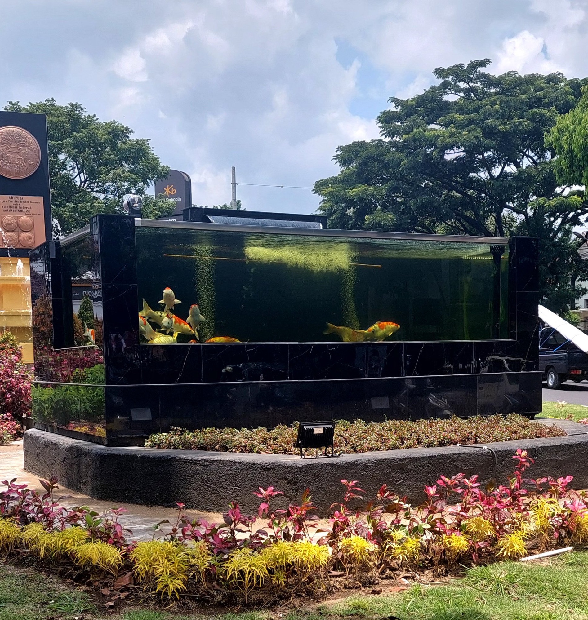 Penyebab Kematian Sejumlah Ikan Koi di Aquarium Taman Tugu Adipura Kencana Kota Malang