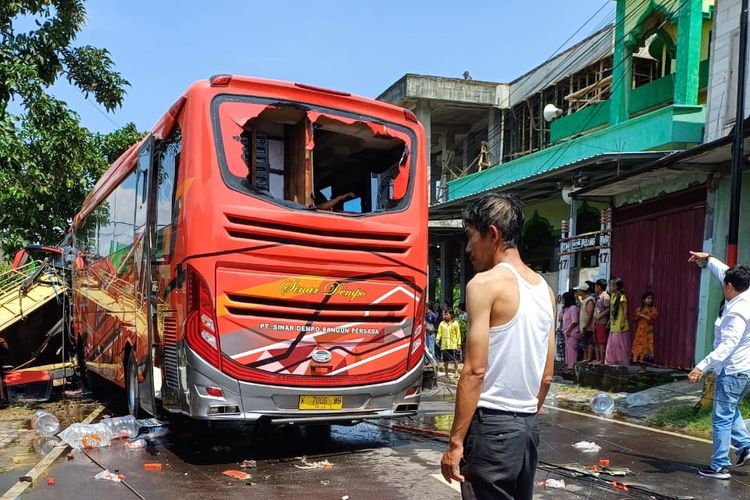 Kecelakaan Bus Sinar Dempo di Klampok Singosari Ternyata Baru Saja Pulang dari Bengkel