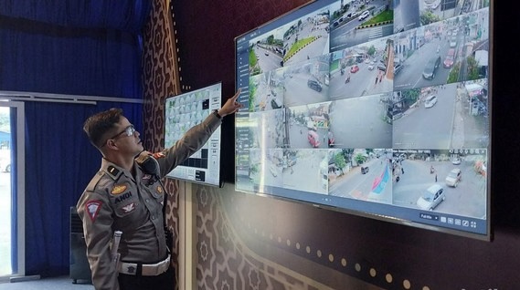 Arus Lalu Lintas di Simpang Karanglo Malang Tetap Lancar Saat Idul Fitri 2024