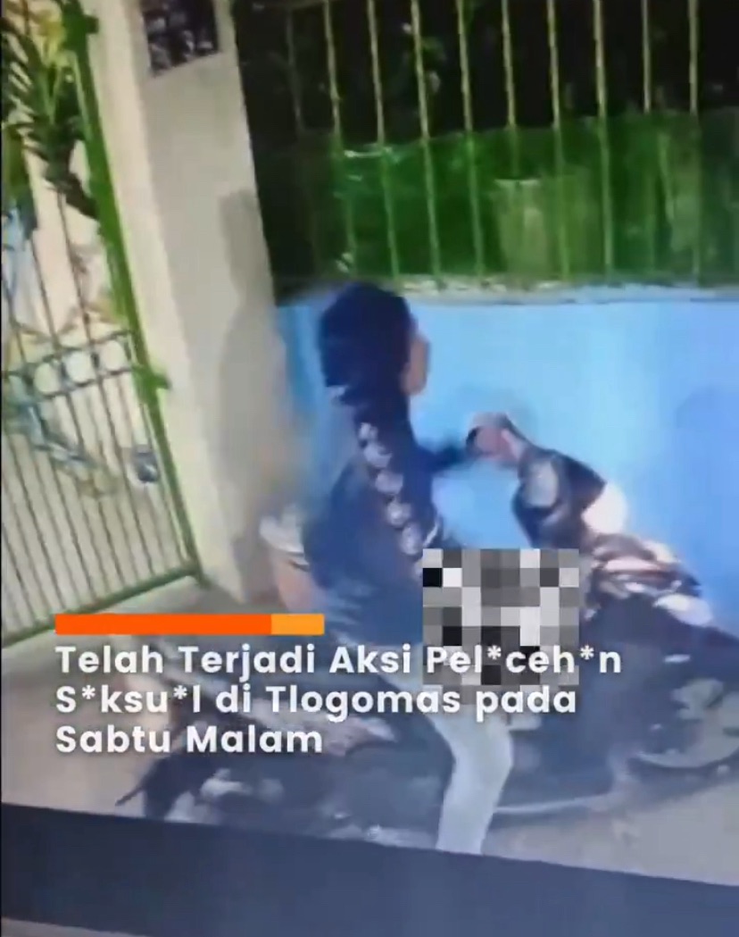 Viral Pelecehan Seksual Terjadi di Jalan Raya Tlogomas Gang 1 Kota Malang