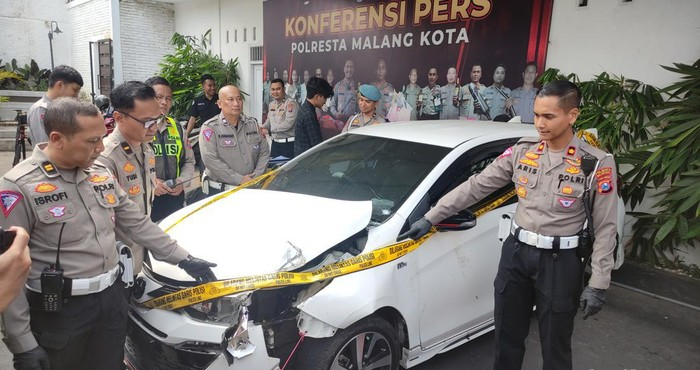 Mahasiswa Mabuk Tabrak Lari Petugas Kebersihan di Malang Berhasil Diamankan Polisi