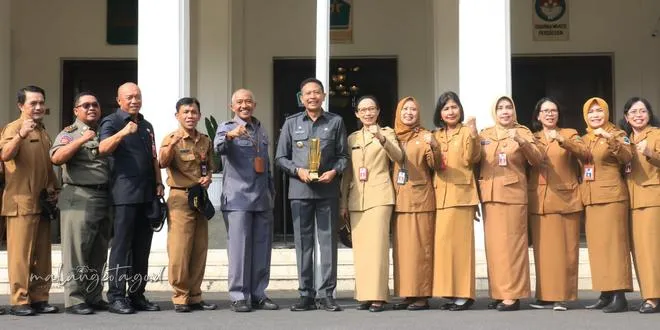 Kota Malang Raih Predikat Kota Terbaik I Pembangunan Daerah Nasional