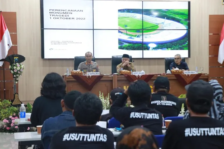 Silaturahmi Polres Malang Menuju Pemulihan Tragedi Kanjuruhan Bersama Keluarga Korban