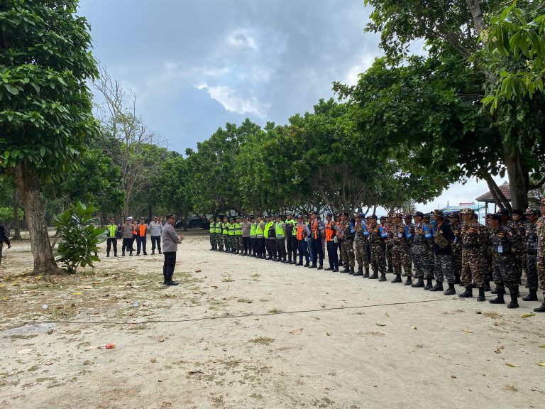 Polres Malang Tingkatkan Pengamanan pada Peringatan Harlah ke-90 GP Ansor di Pantai Balekambang