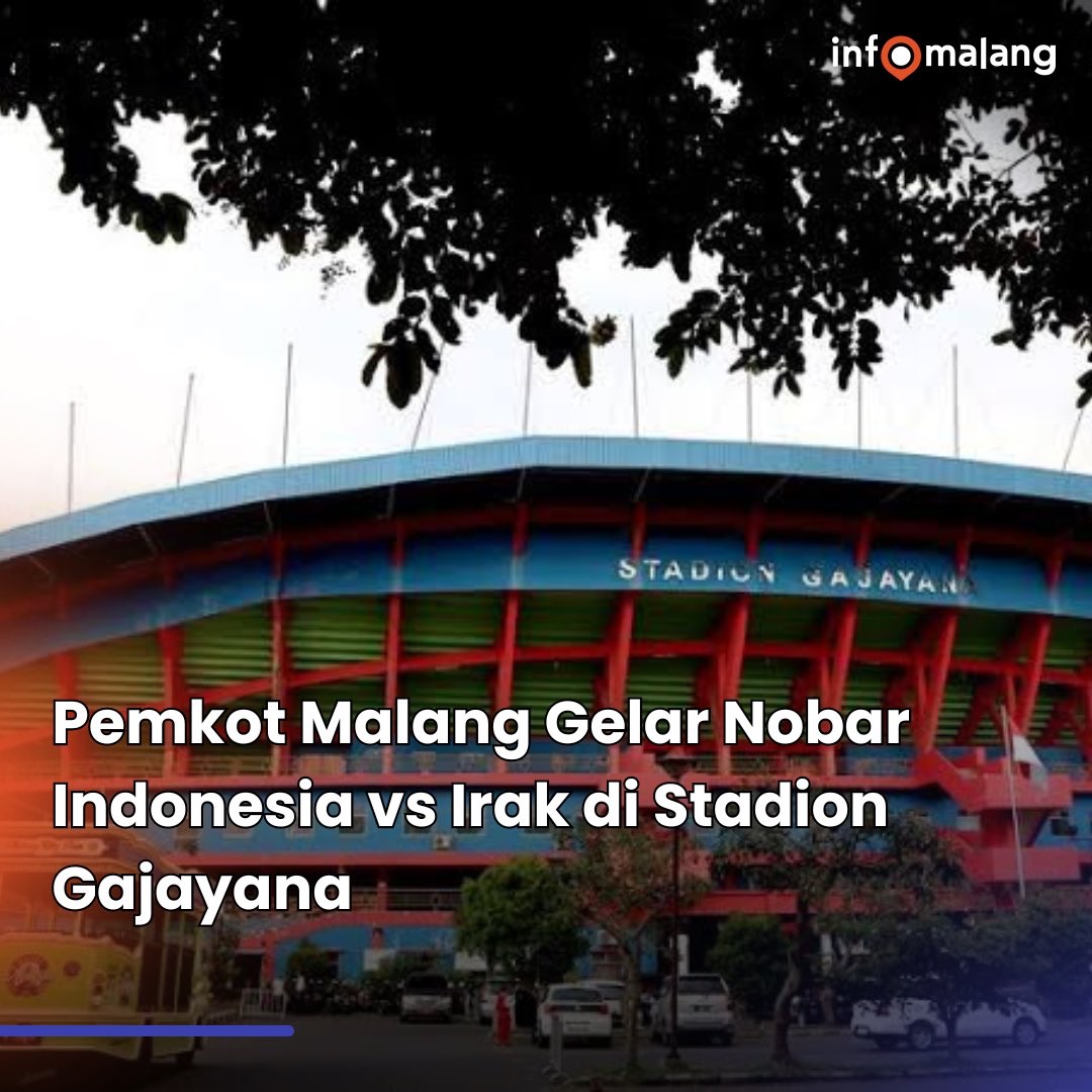 Nobar Timnas Indonesia vs Irak Piala Asia U23 2024 di Malang dan Jawa Timur Lainya Gratis