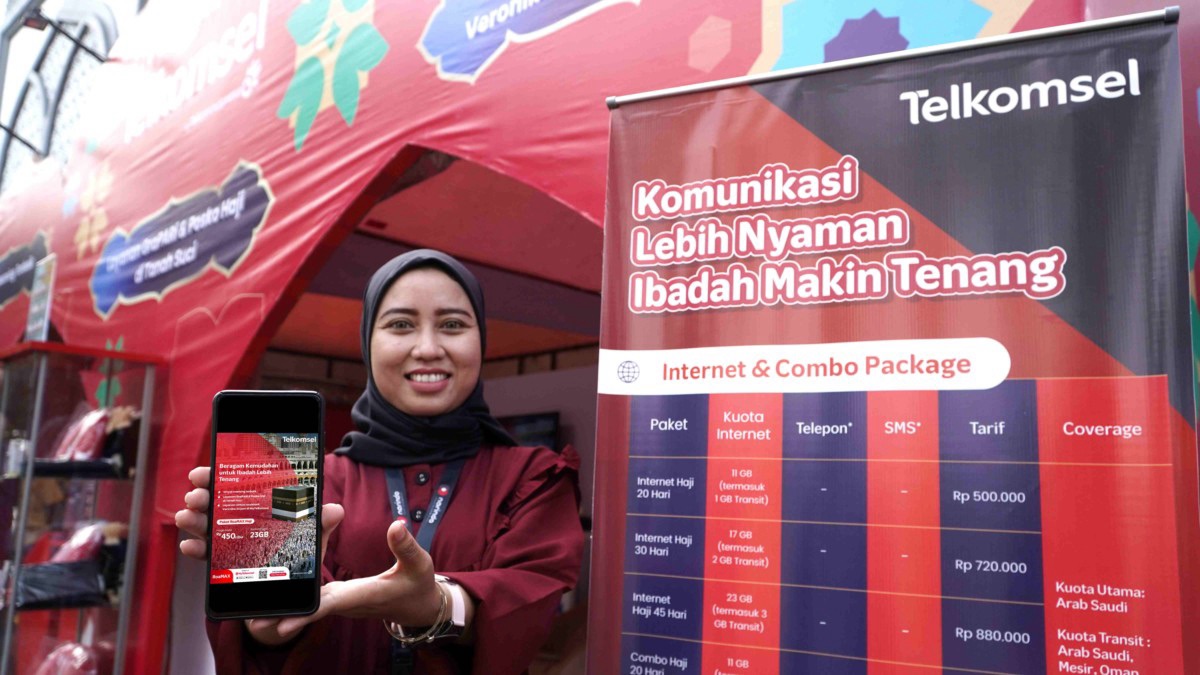 Telkomsel Membawa Kemudahan Komunikasi Selama Musim Haji 2024