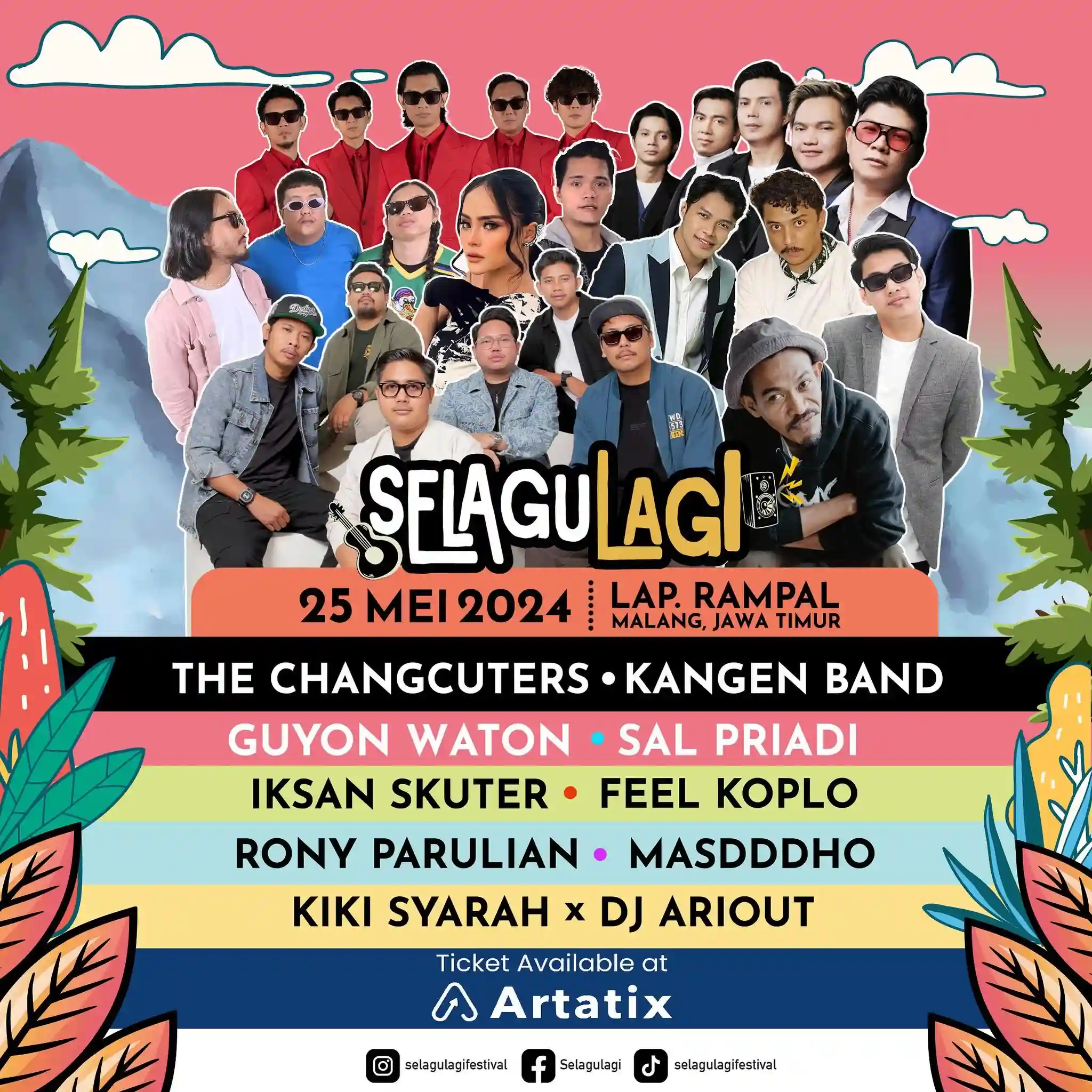 Jadwal Konser di Malang Mei 2024, Ada Vierratale Tulus Happy Asmara hingga Kangen Band dan Guyon Waton