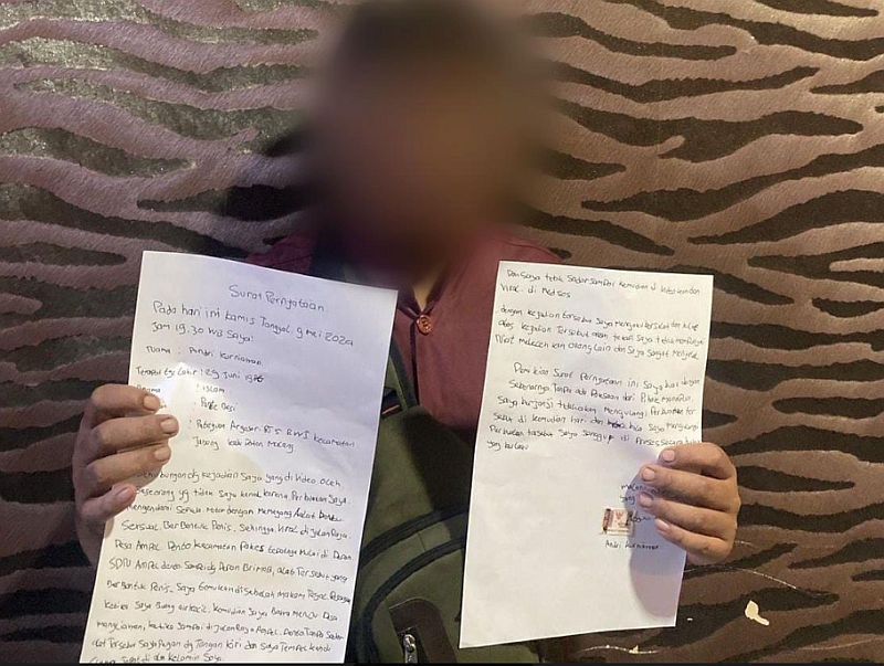 Viral Pria Bawa Silikon Mirip Alat Kelamin Saat Berkendara di Pakis Malang
