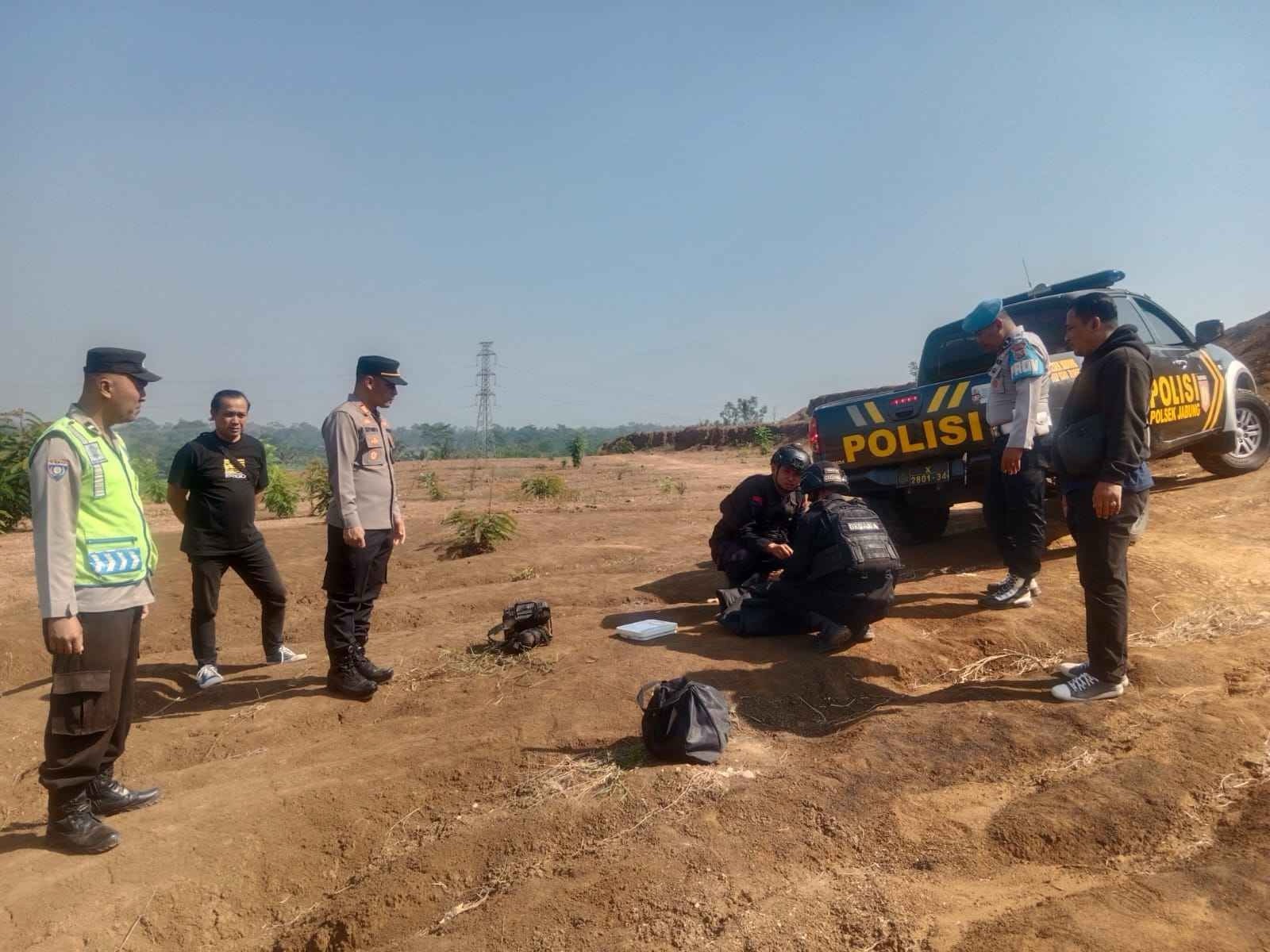 Bom 45Kg Peninggalan Perang di Jabung Malang Berhasil Dimusnahkan