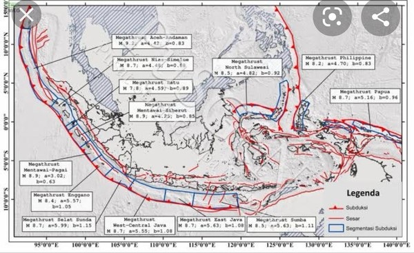 BMKG: Gempa Megathrust di Indonesia Tinggal Menunggu Waktu