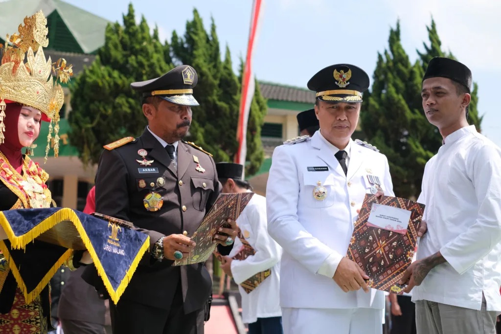 2.058 Warga Binaan di Lapas Malang Terima Remisi HUT RI ke-79, 16 Orang Langsung Bebas