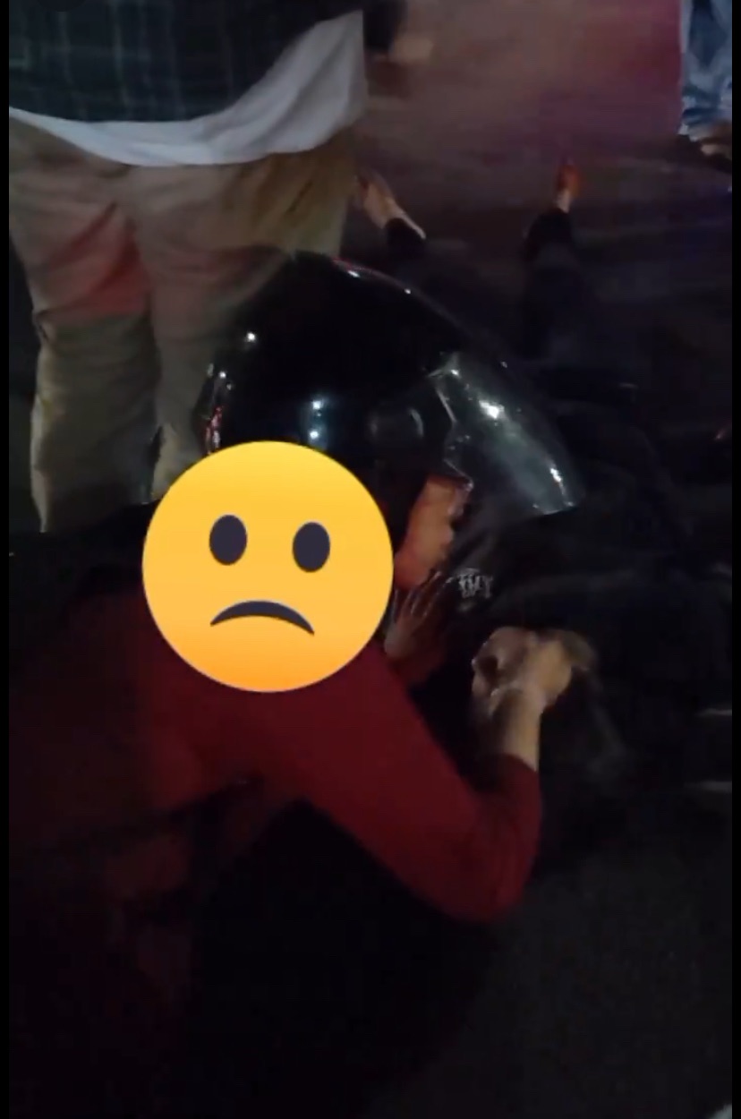 Penyeberang Jalan Alami Kecelakaan di Depan Pasar Dinoyo Malang