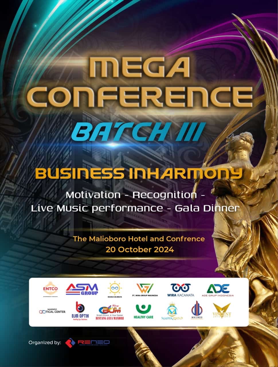 Mega Confrence Batch III di Yogyakarta Bakal Dihadiri Ratusan Pengusaha Multi Direct Marketing
