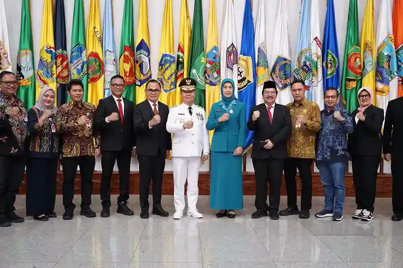Iwan Kurniawan Hadiri Pelantikan Pj Gubernur Jakarta, Teguh Setyabudi, di Kemendagri