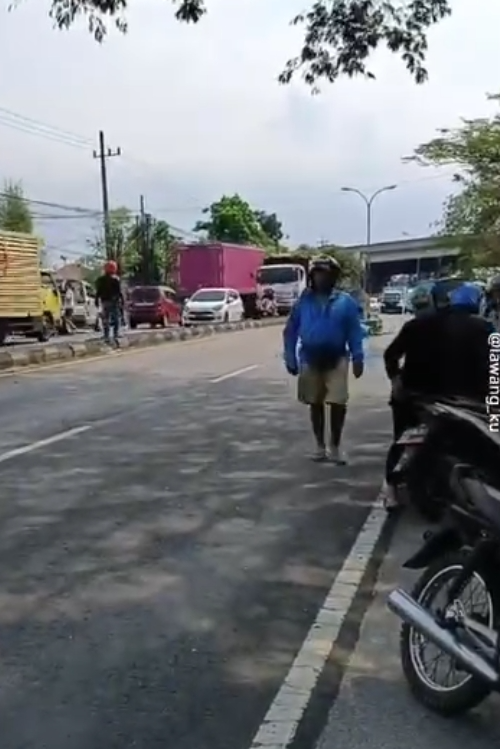 Kecelakaan Truk Rem Blong di Purwodadi, Lalu Lintas Lumpuh, Polisi Minta Warga Waspada