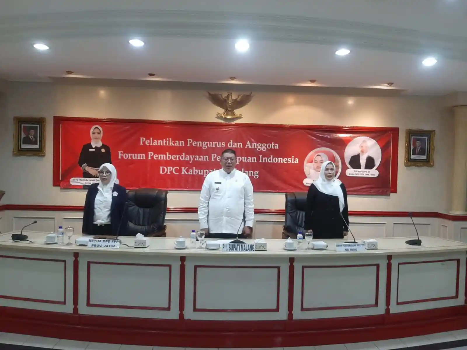 Plt. Bupati Malang Hadiri Pelantikan FPPI dan Dorong Pemberdayaan Perempuan dalam Pemulihan Ekonomi